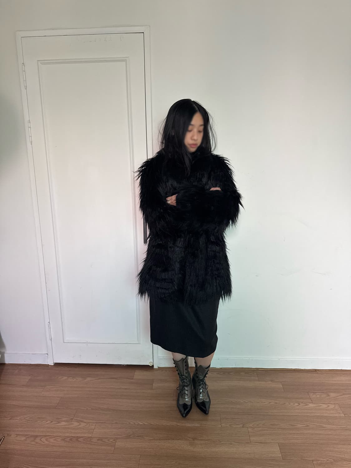 faux fur jacket 상품이미지7