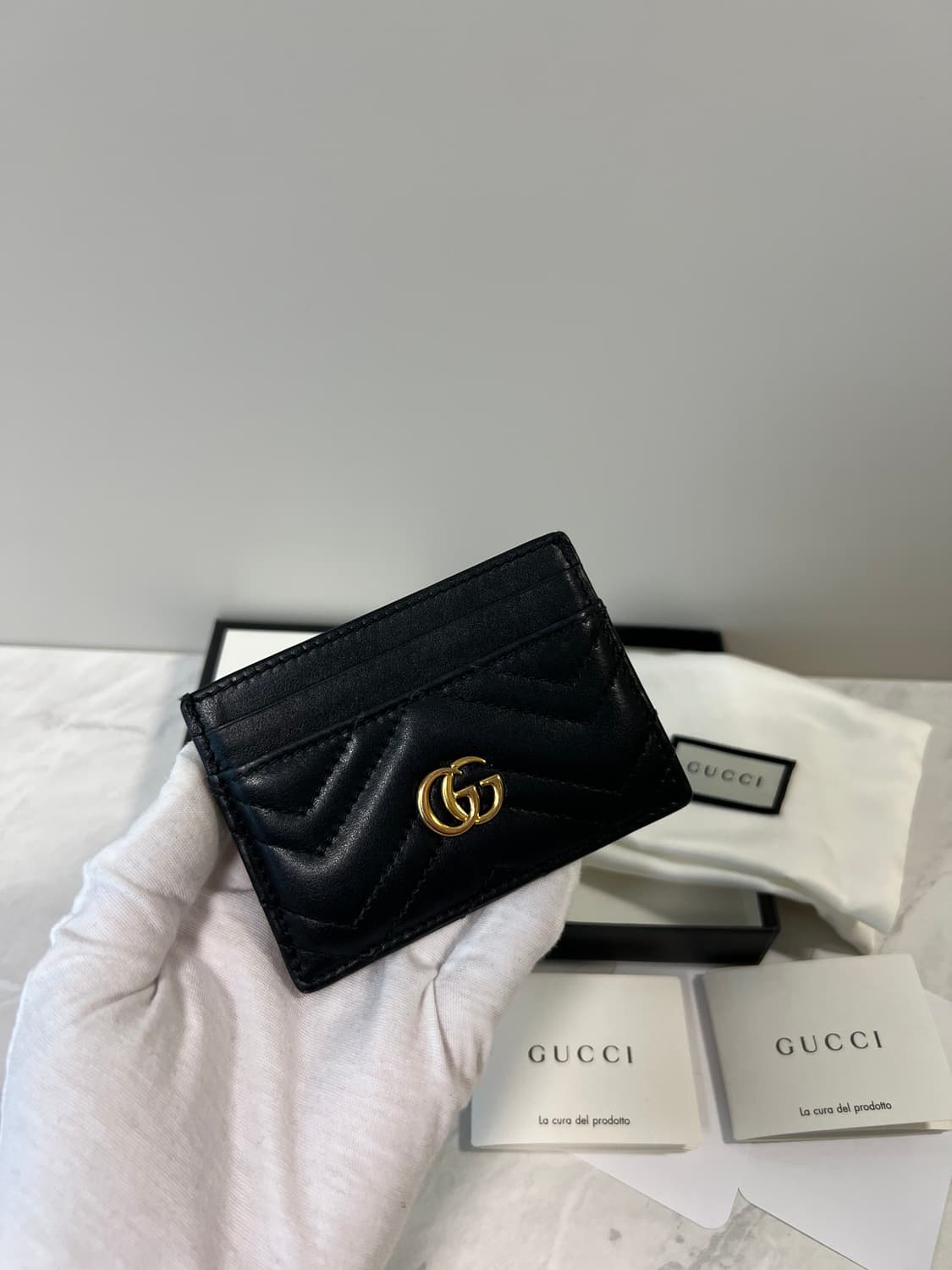 구찌 마몬트 카드지갑 상품이미지1