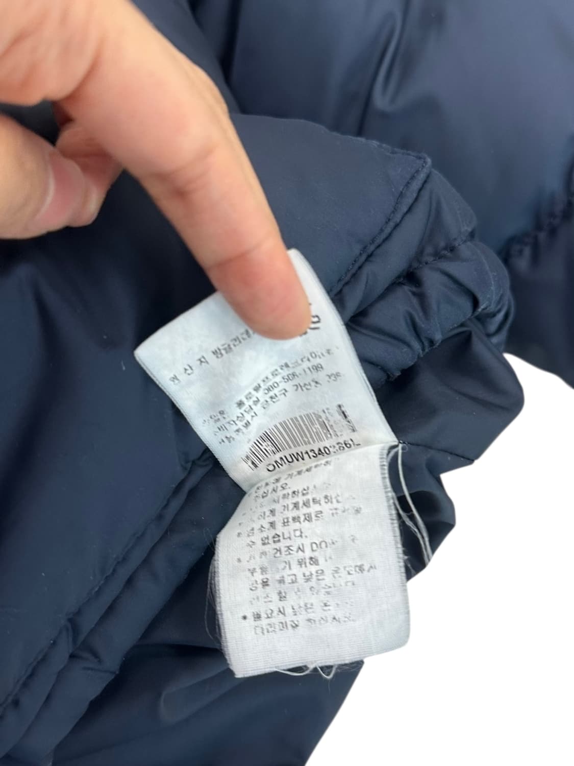 00s 폴로 덕다운 패딩 블루네이비 (L~XL) 상품이미지9