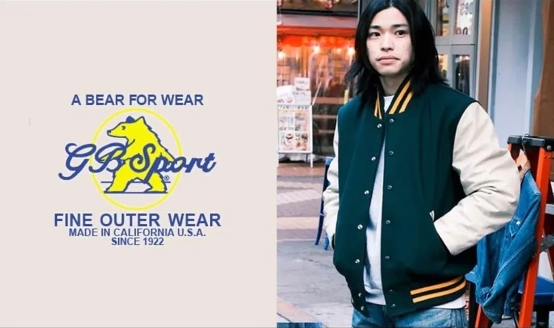 00's 골든 베어 빈티지 바시티 자켓 L 상품이미지9