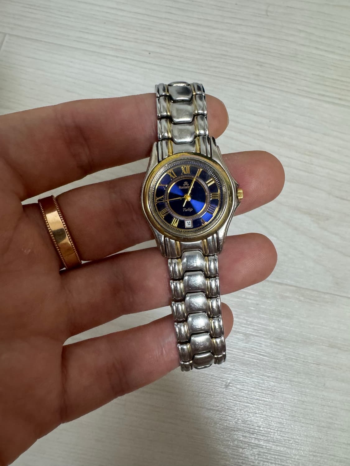 로만손 빈티지 18k 시계 상품이미지1