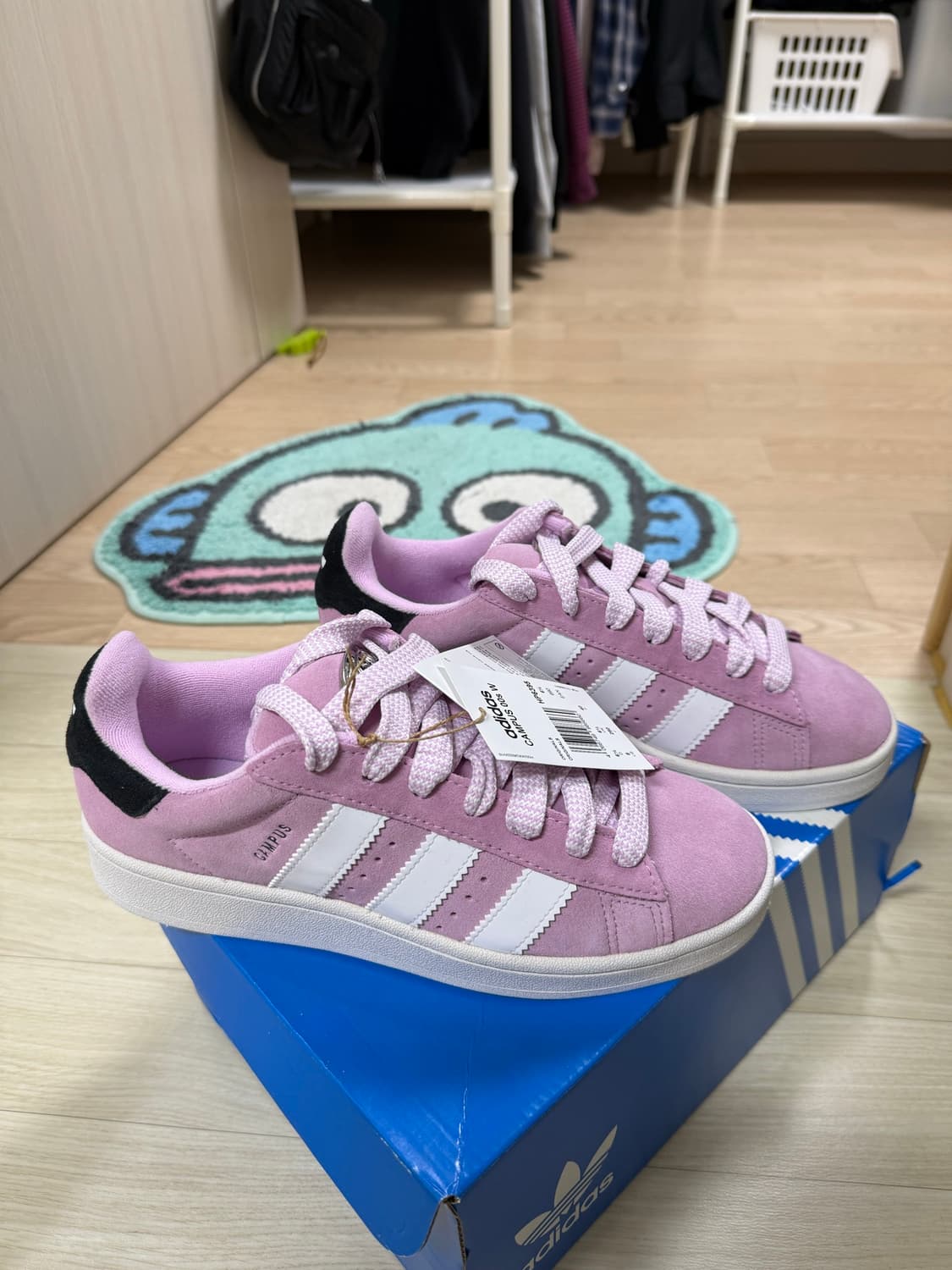 (W) 아디다스 캠퍼스 00s 블리스 라일락 상품이미지5