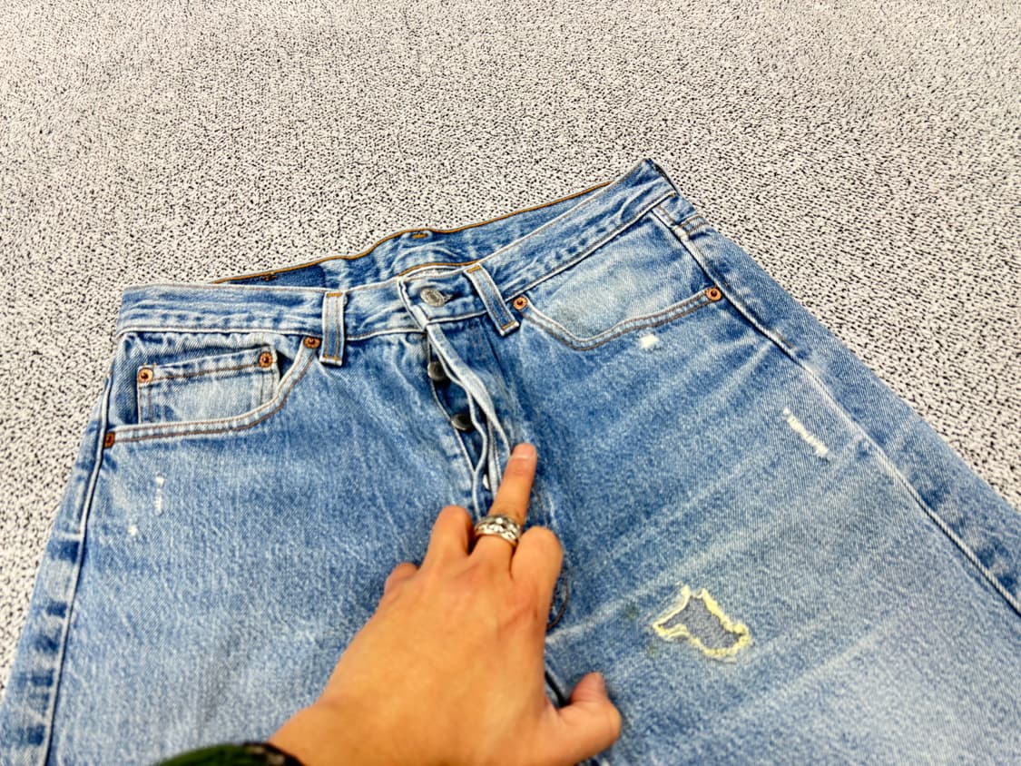 리바이스 501 90s USA 데님 상품이미지4