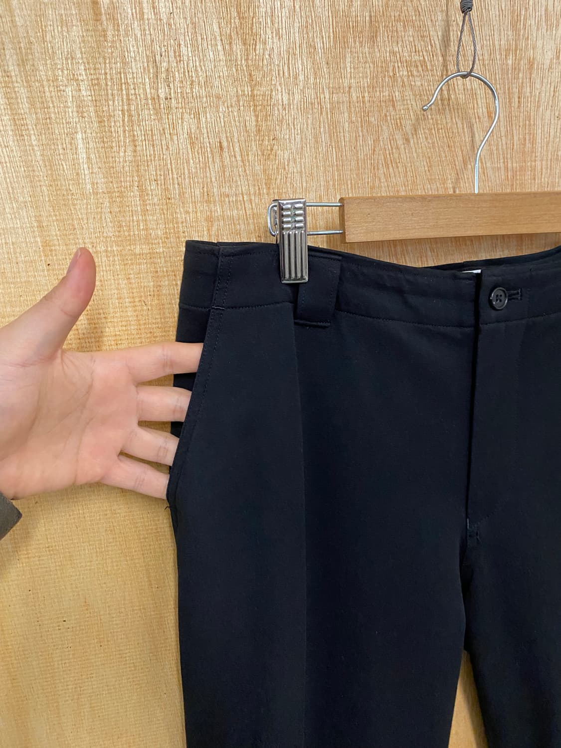 ISSEY MIYAKE boot-cut zipper slacks 상품이미지7