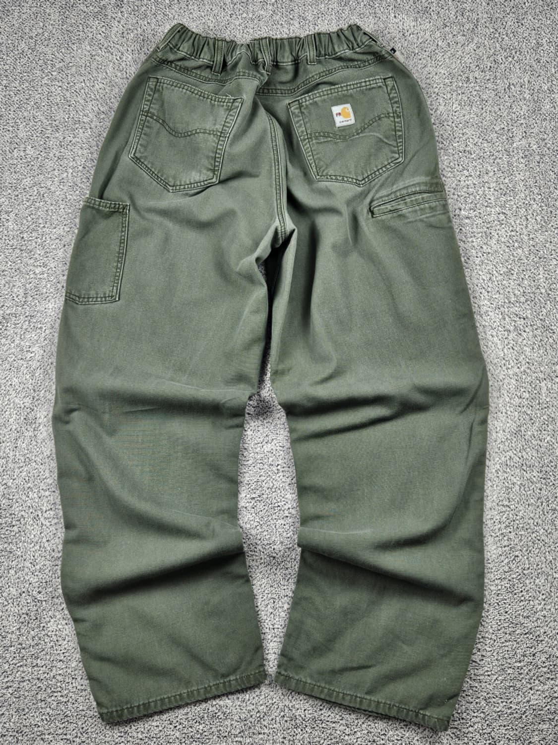 FR 칼하트 밴딩 커스텀 카펜터 워크 팬츠 (38X34) / 10322 상품이미지4