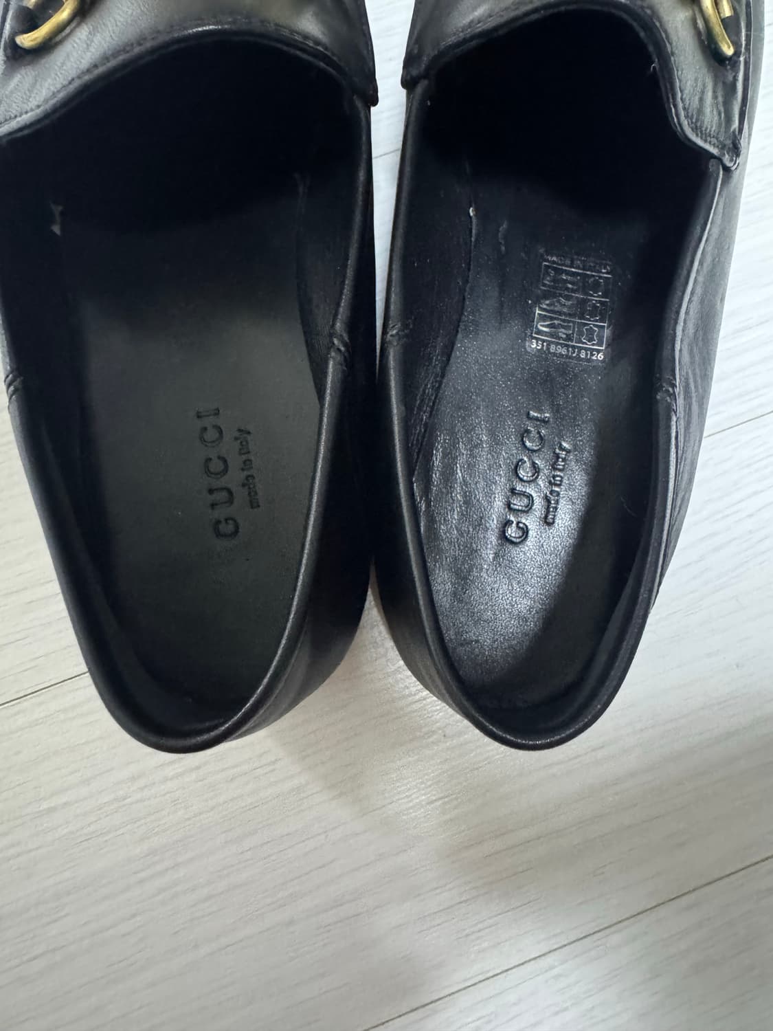 구찌 홀스빗 로퍼 블랙 37 상품이미지3