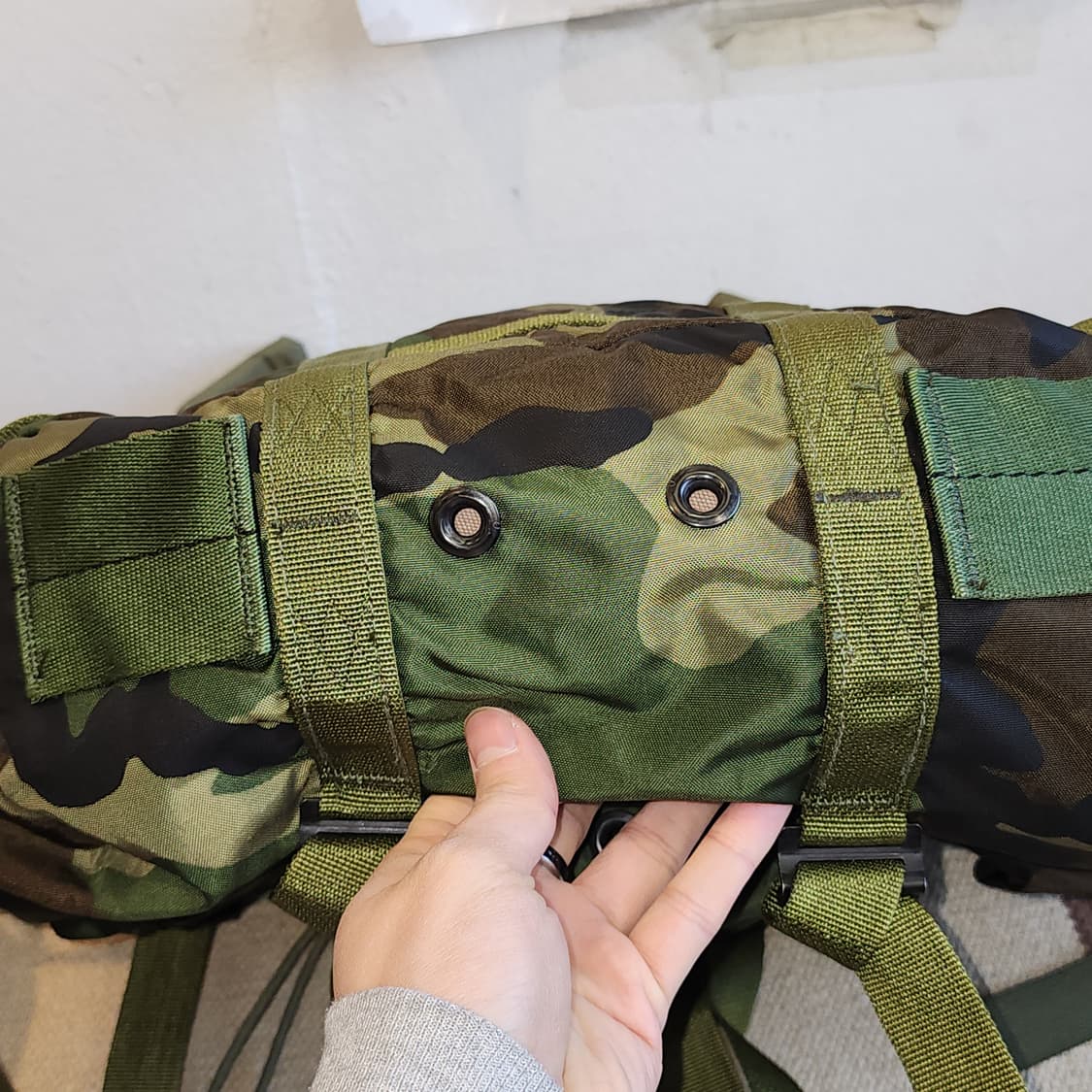 미군 앨리스 백팩 우드랜드 오리지널 미군 가방 데드스탁 상품이미지8