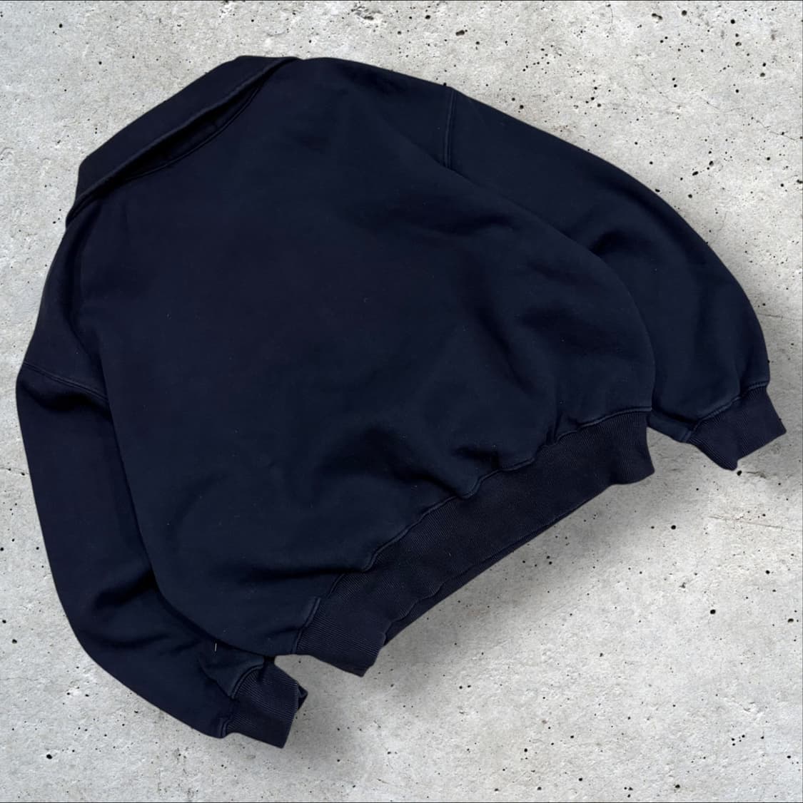 마르디 메크르디 네이비 플라워 하프집업 맨투맨 C386 상품이미지2