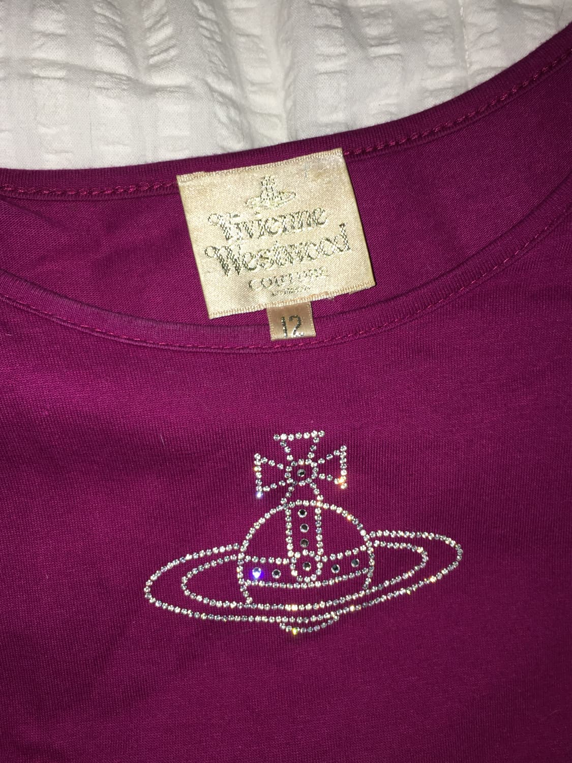 비비안 큐빅 반팔티 Vivienne westwood 상품이미지1