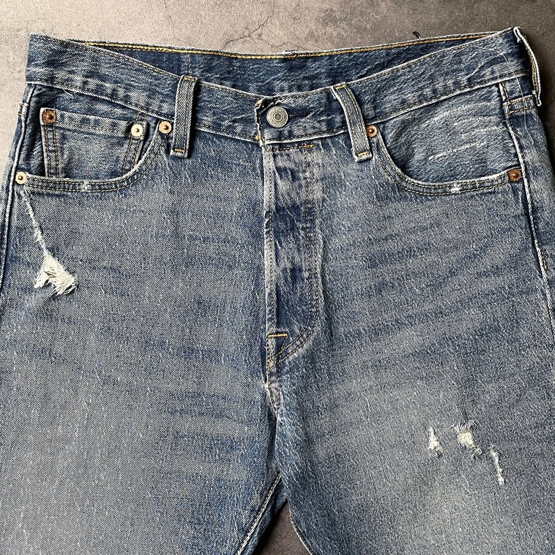 LEVI'S 리바이스501 빈티지 중청 데님 하프팬츠 A01167 상품이미지2