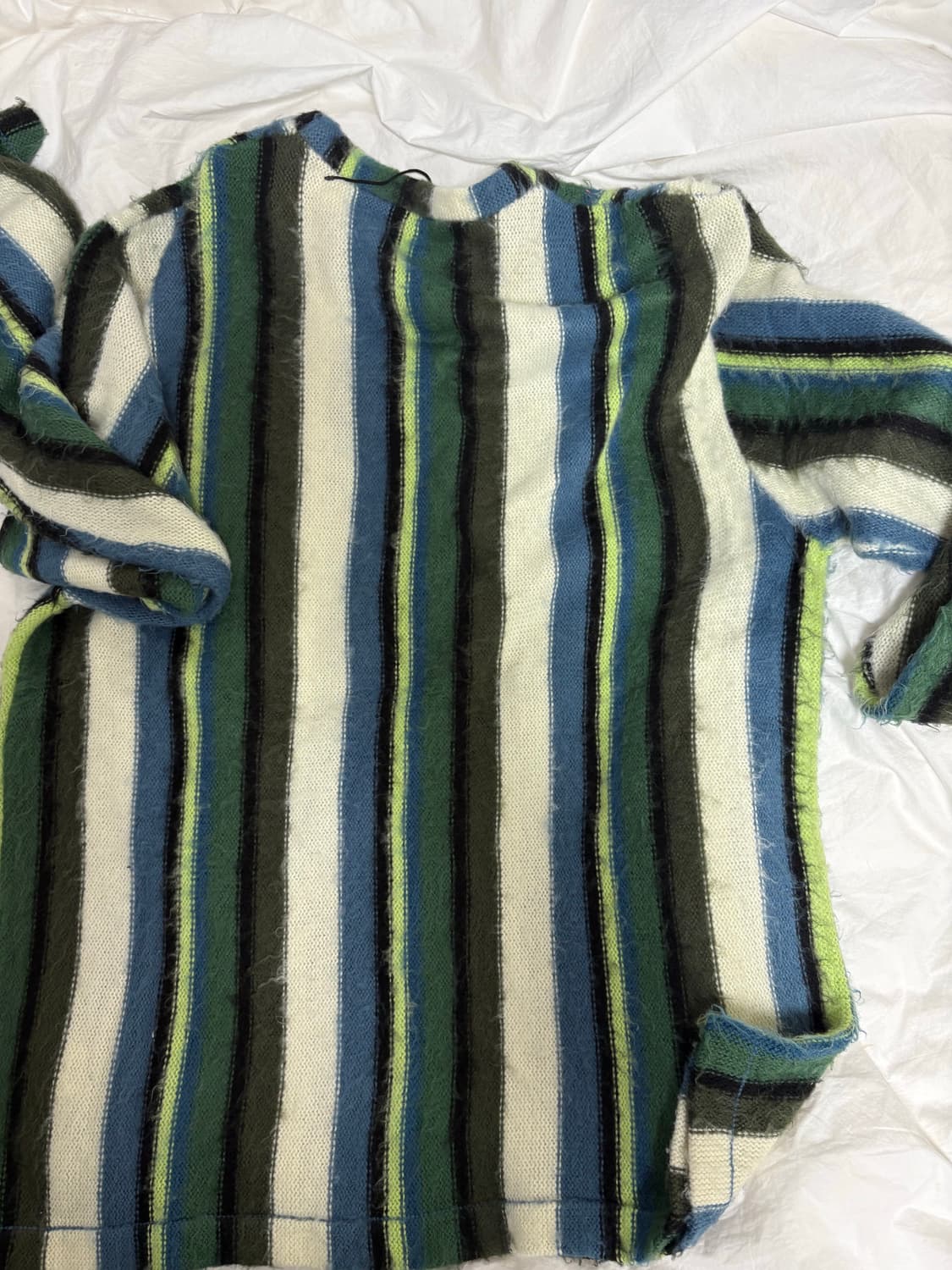 스투시 버티컬 스트라이프 크루넥 니트 (L) 상품이미지3