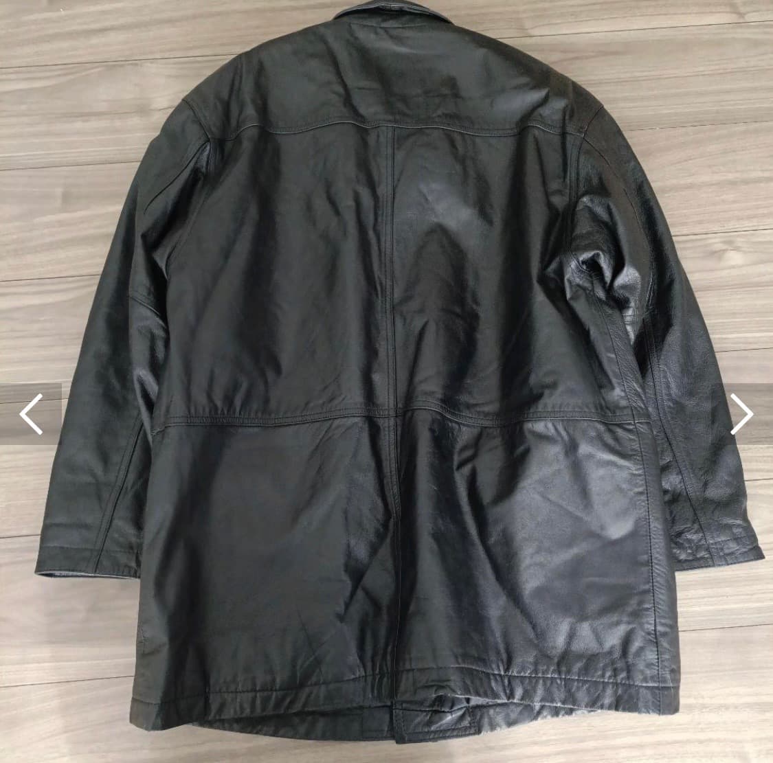 빈티지 누빔 레더 자켓  상품이미지4