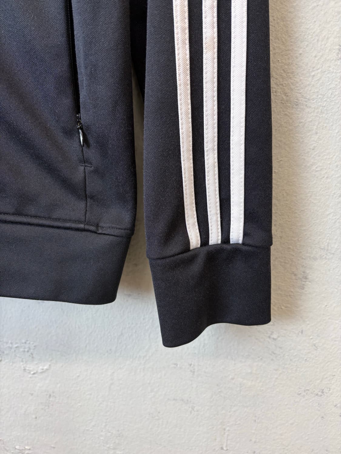 아디다스 유로파 삼선 트랙탑 블랙 져지 상품이미지3