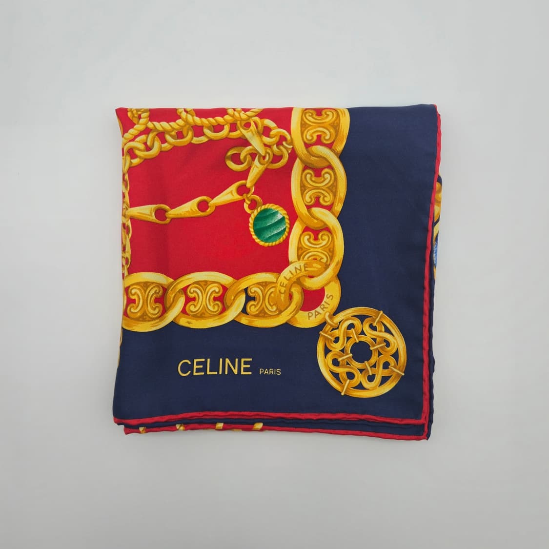 CELINE 셀린느 실크 스카프(88cm)[JBF9685-0009-04] 상품이미지2