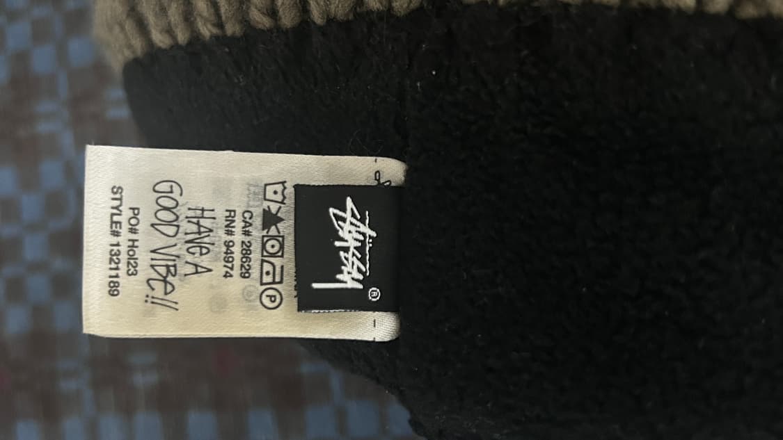 스투시 스컬캡 케이블 니트 브라운 상품이미지3