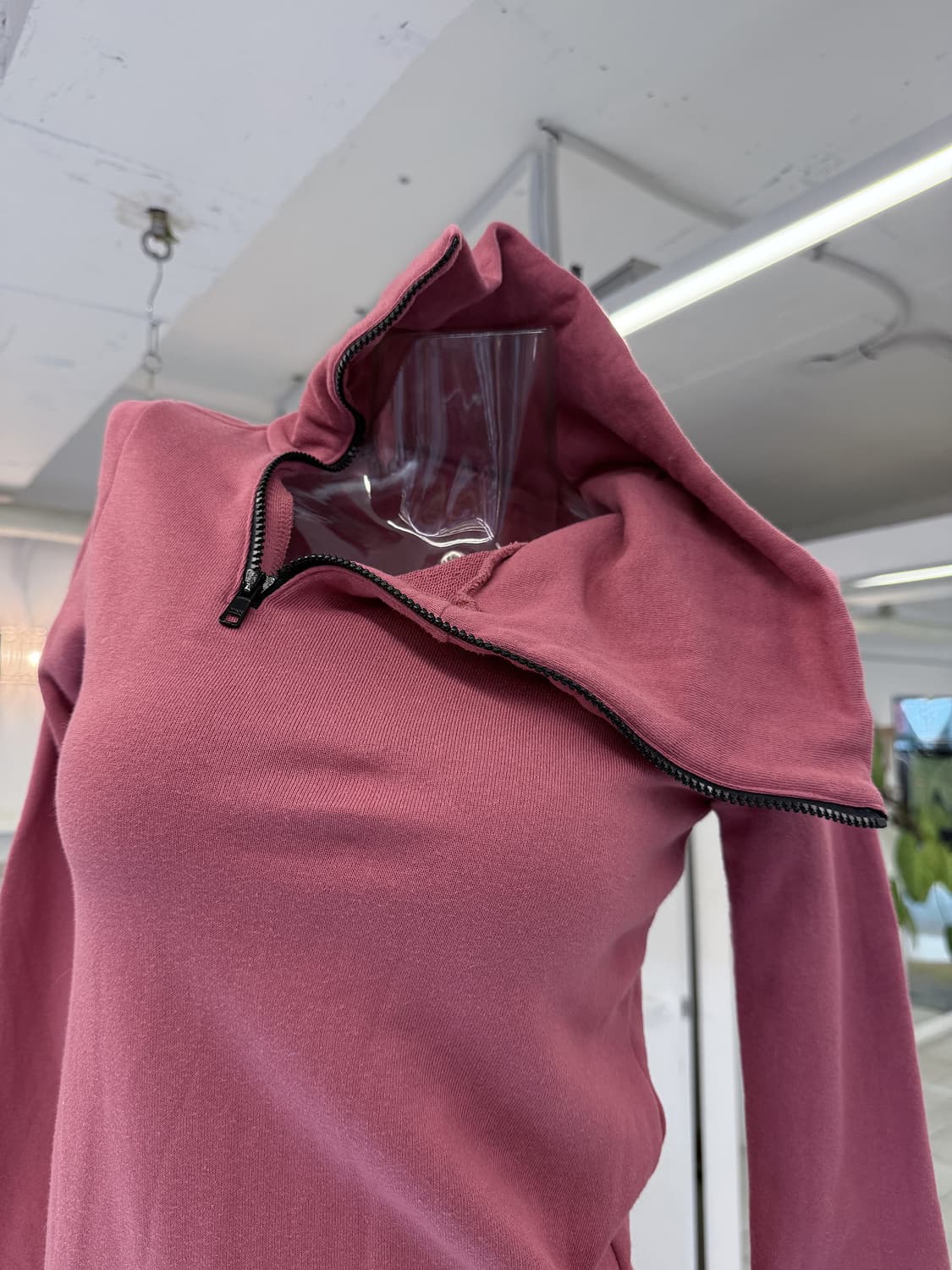 high neck zipup sweat shirt 상품이미지3