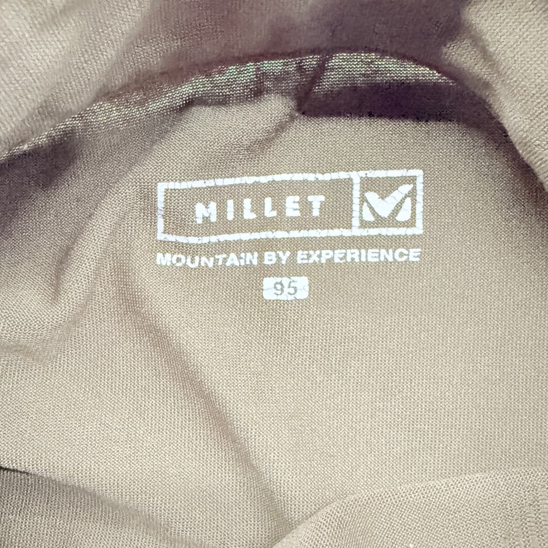 밀레 기능성 반집업 롱슬리브 티셔츠 (브라운)  상품이미지6