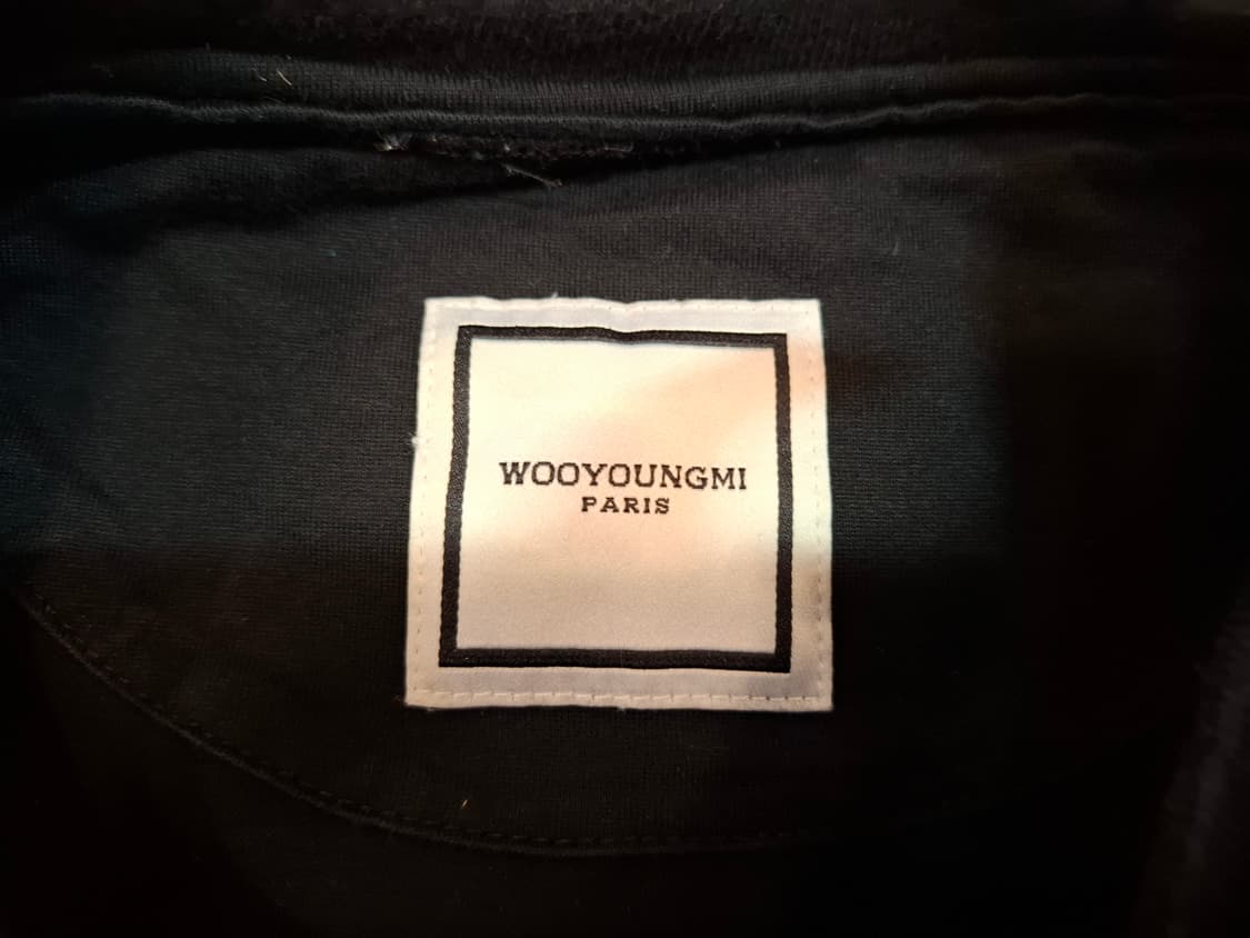 우영미 21ss 블랙 수국 플라워 반팔 상품이미지5