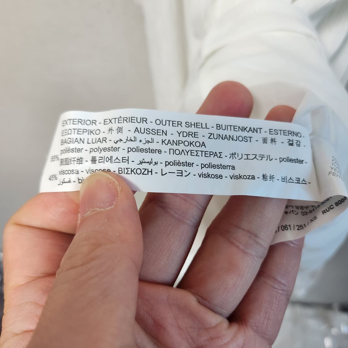 [XS] 자라 ZARA 화이트 미니 원피스 상품이미지4