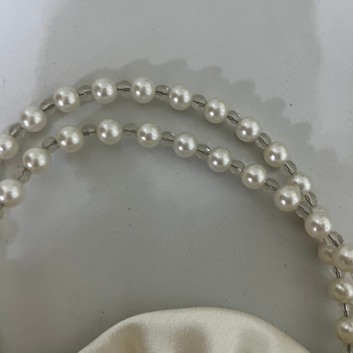 [JPN] 빈티지 재팬 핸드메이드 새틴 로즈 핸드백 상품이미지3