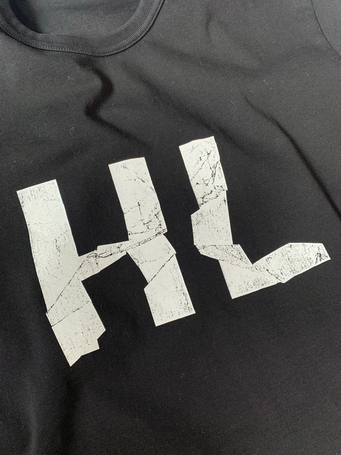 Helmut Lang crumpled logo tee 상품이미지4