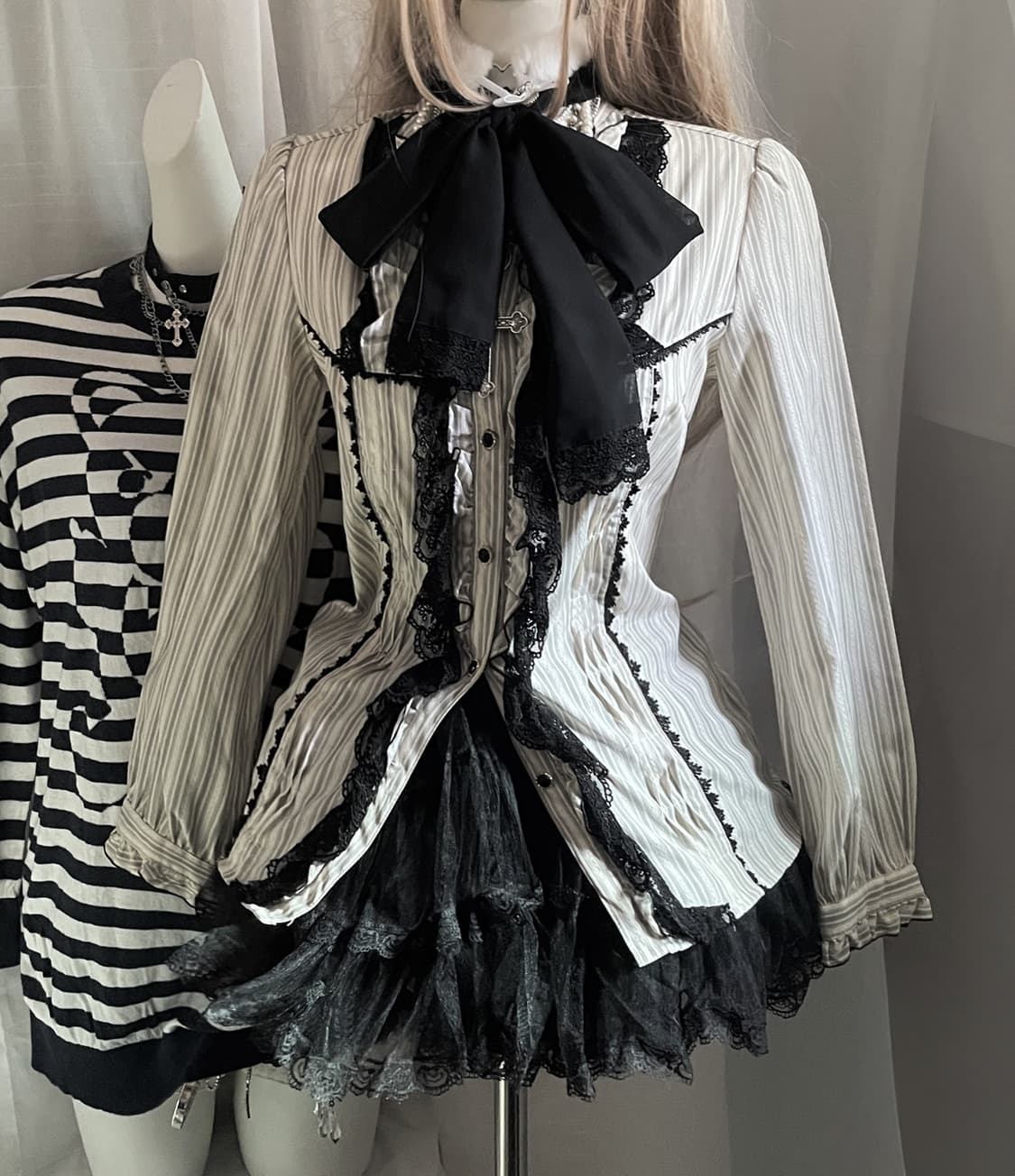 Axes femme 엑시즈팜 블라우스 상품이미지3