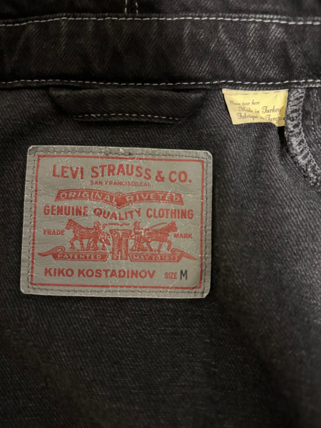 (M) 키코 코스타디노브 x 리바이스 데님 자켓 상품이미지3