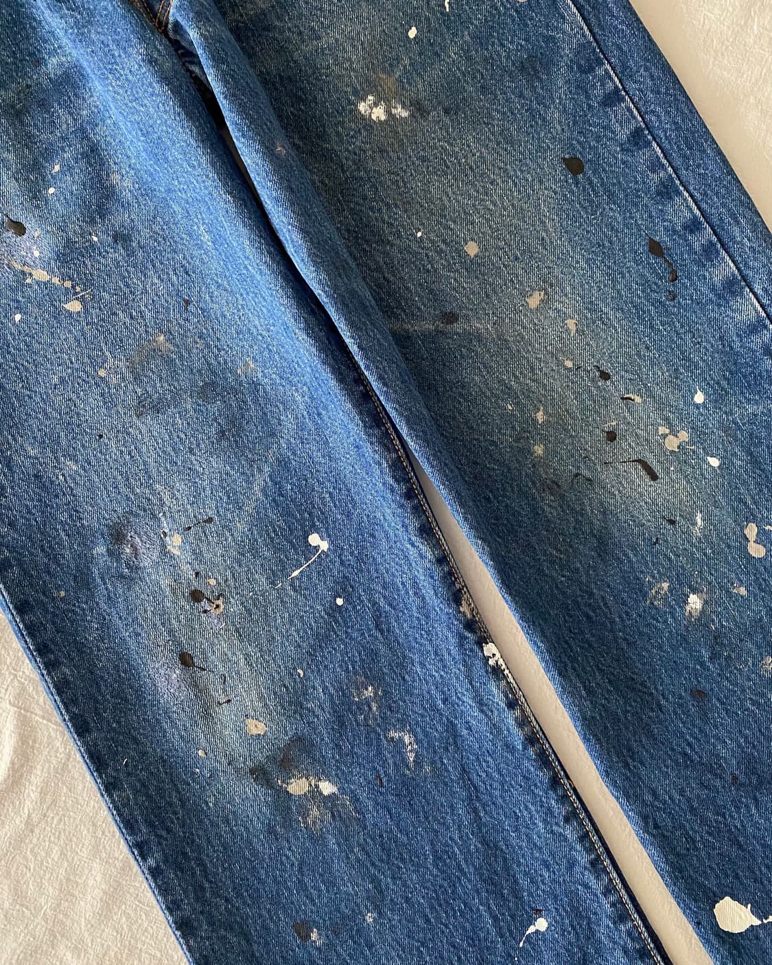 리바이스 501 페인팅 데님 팬츠 상품이미지6