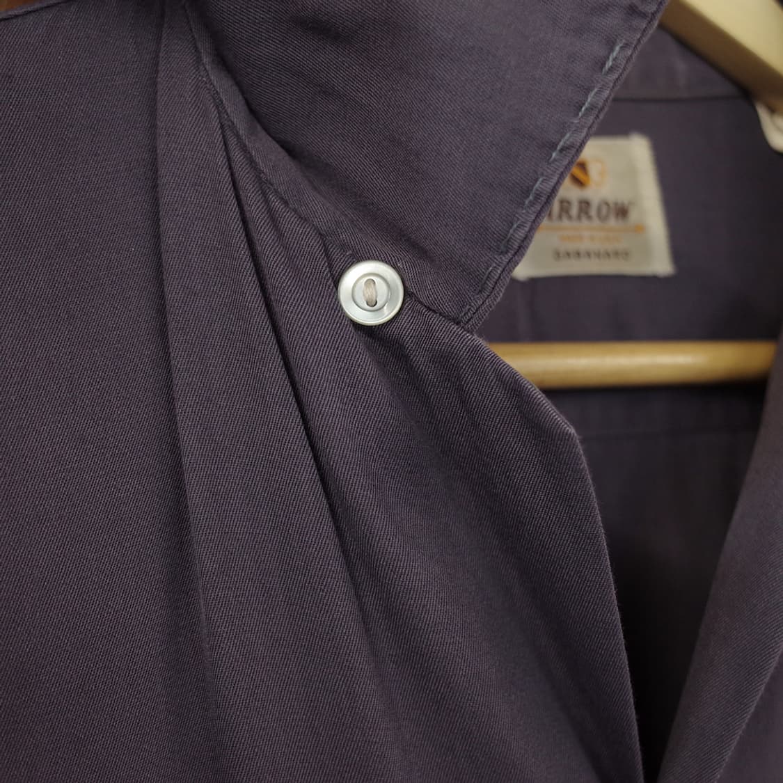 1950’s Arrow Gabanaro Loop Collar Shirt 상품이미지4