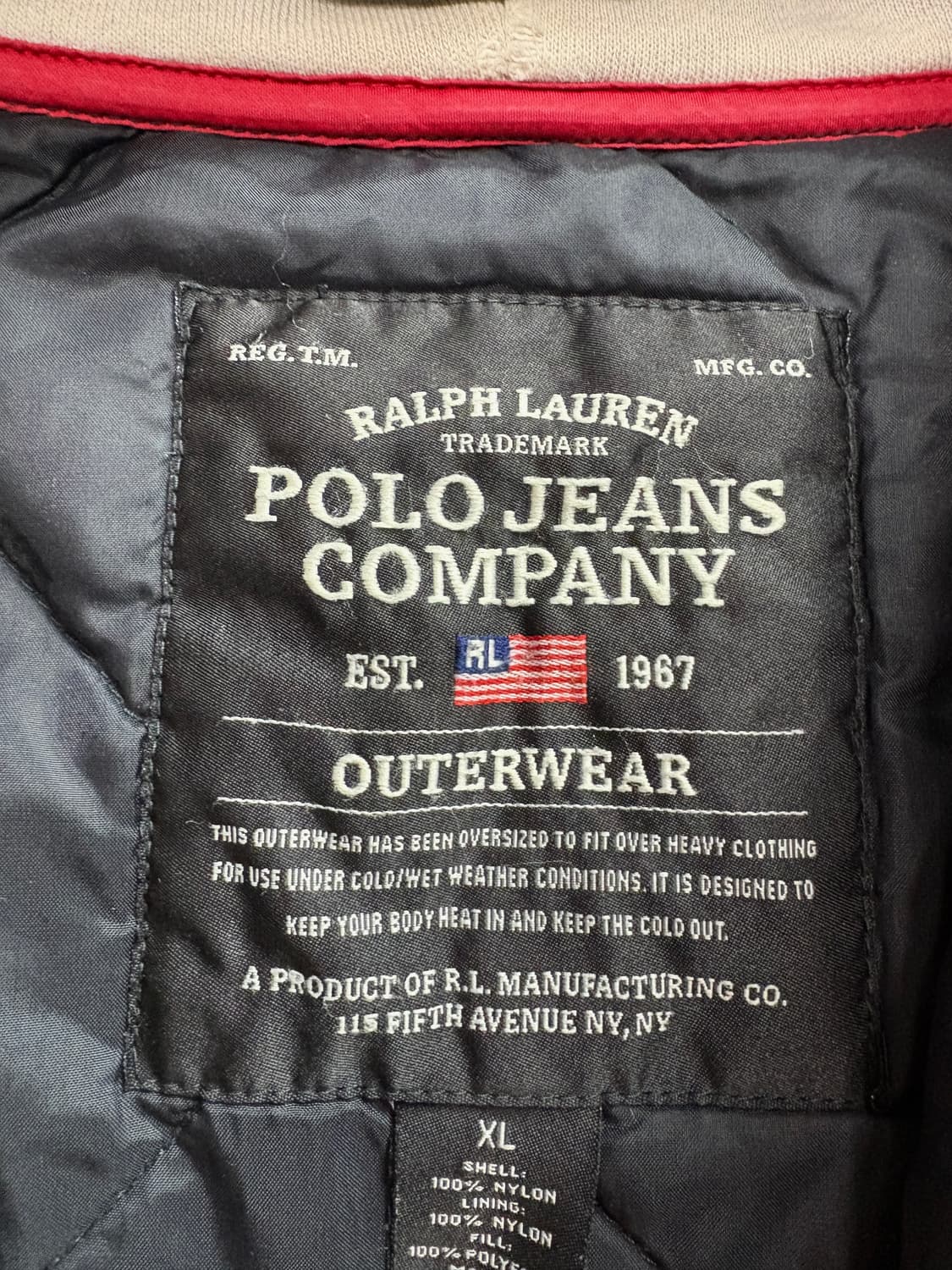 폴로 랄프로렌 성조기 로고 아메카지 후드 자켓 2691 상품이미지3