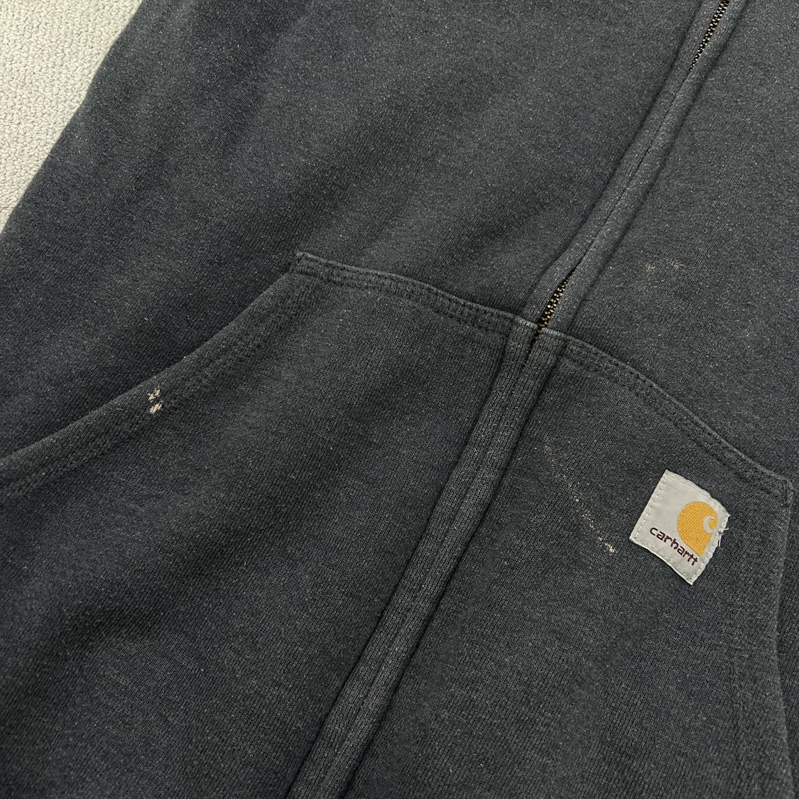 칼하트 후드집업 차콜 s 상품이미지4