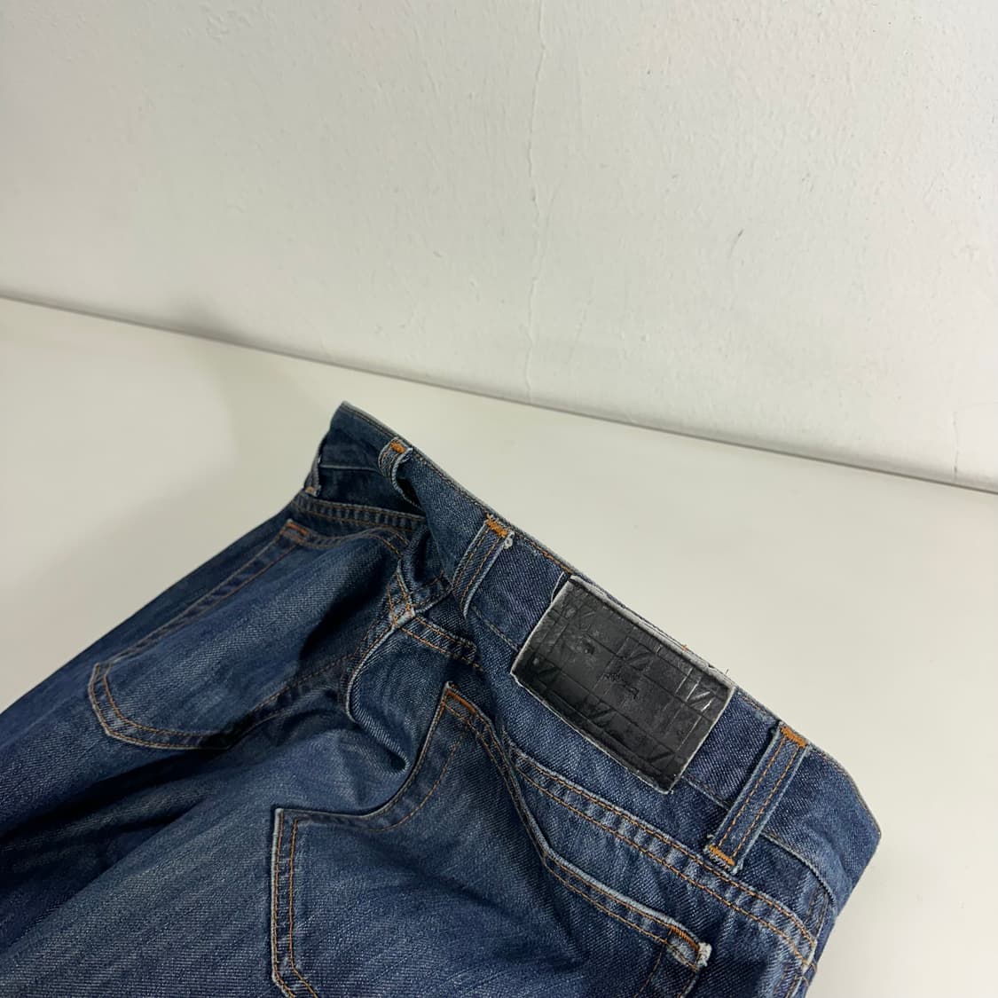 32 제냐 인디고 일자핏 데님팬츠 상품이미지2