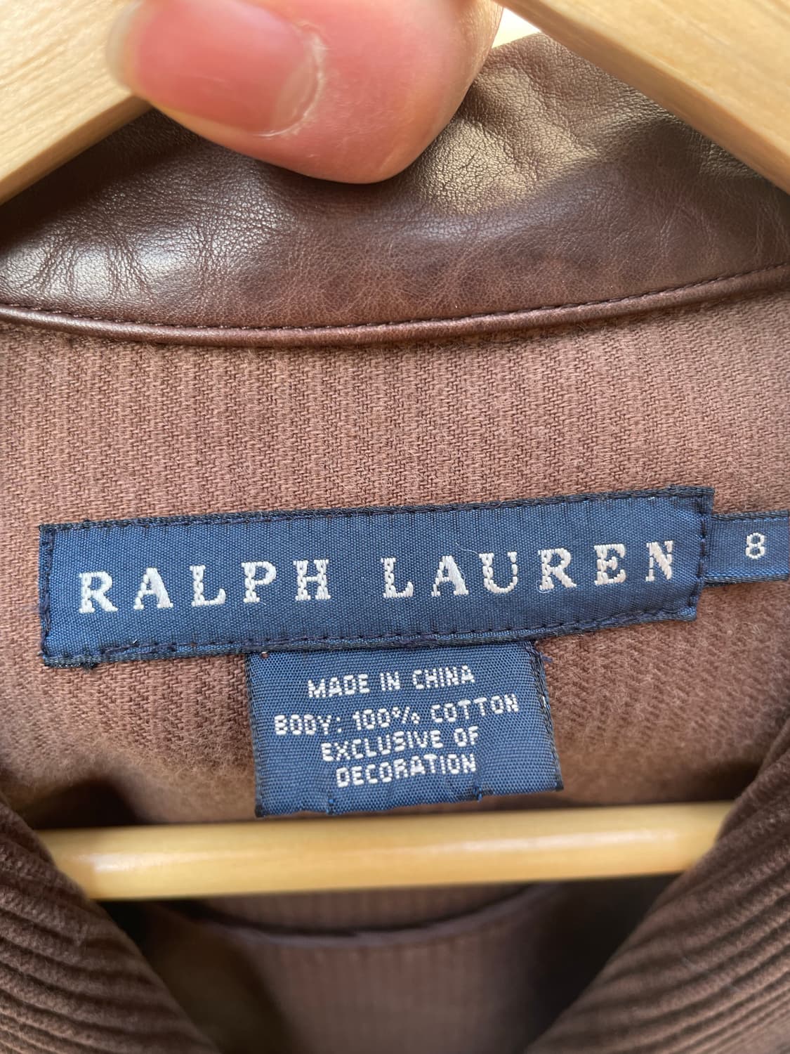 폴로 랄프로렌 코듀로이 웨스턴 벨티드 블레이저 상품이미지7