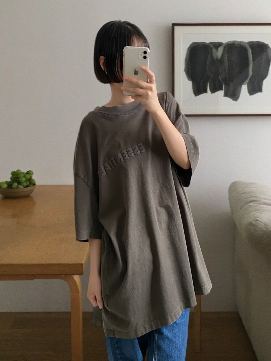 에센셜 반팔 티셔츠 (Man 3XL) 상품이미지1