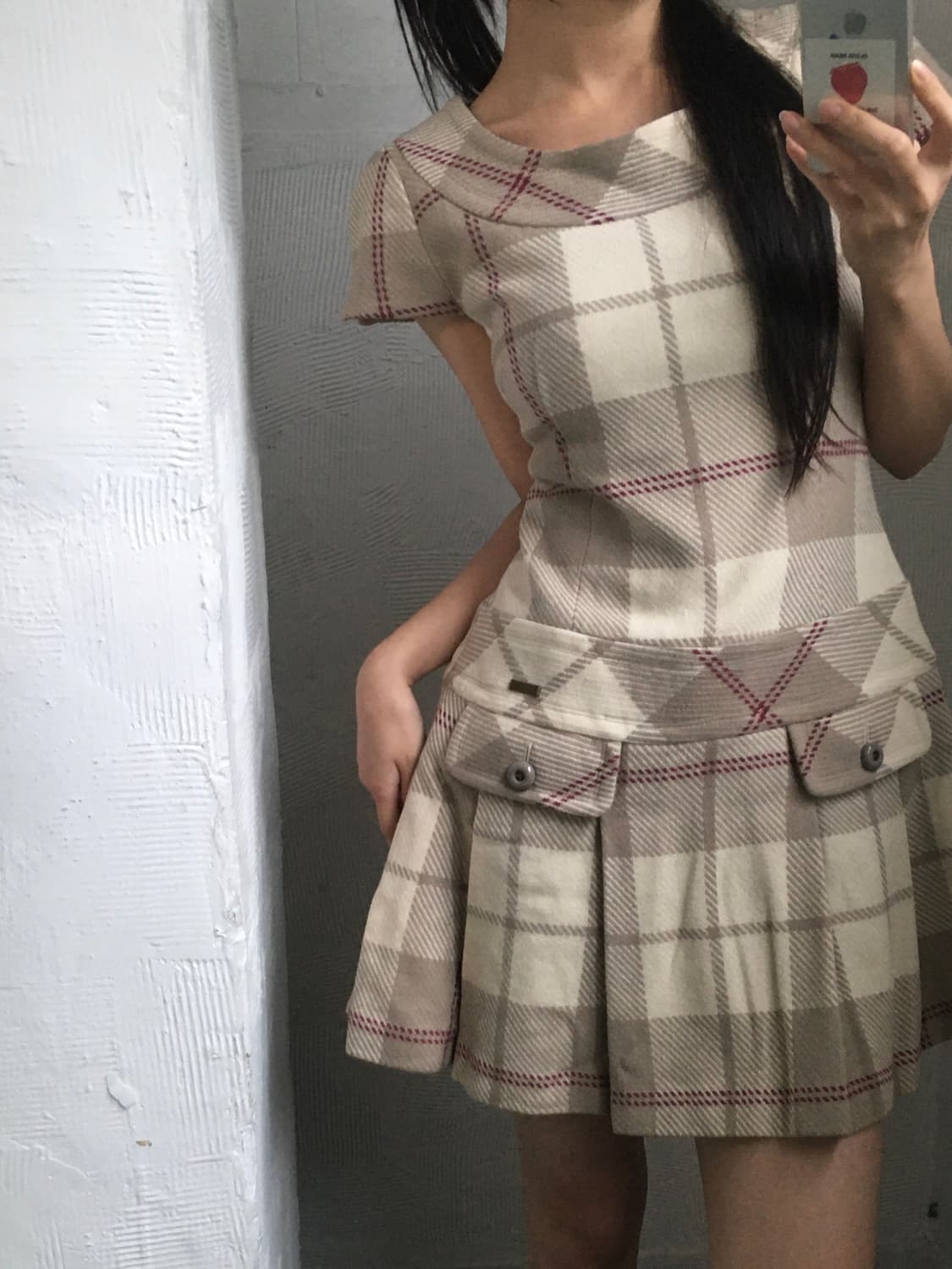 Burberry 버버리 니트 플리츠 원피스 상품이미지5