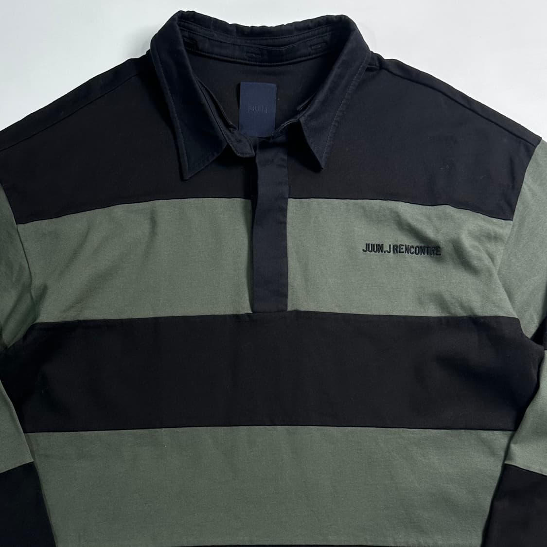 준지 스트라이프 럭비 티  상품이미지2