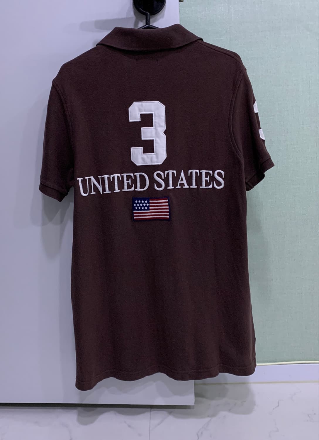 폴로 빅포니 USA 성조기 브라운 상품이미지2