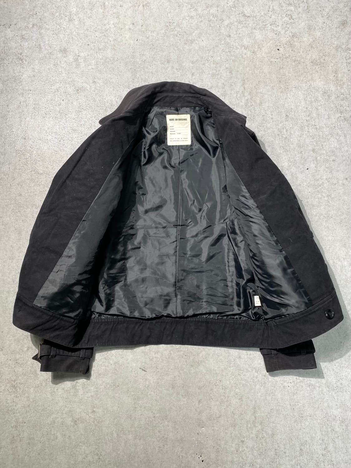 [L] Hare 하레 재팬 메이드 몰스킨 더블 자켓 상품이미지5