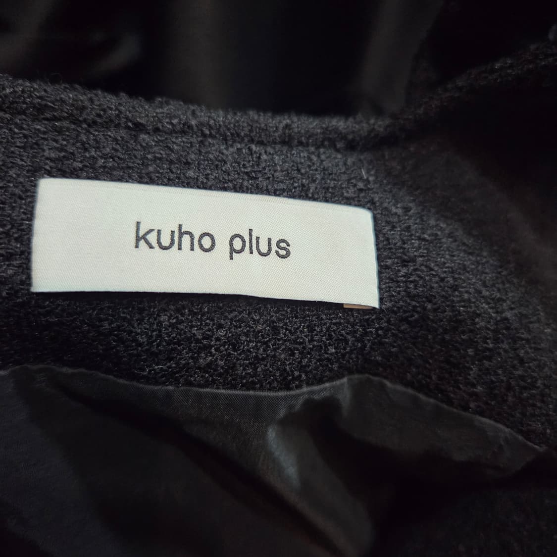 구호플러스 트위드 슬리브리스 원피스 상품이미지6