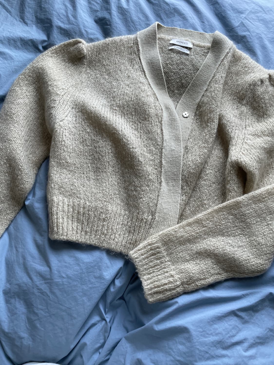 아모멘토 올리브 가디건 상품이미지7