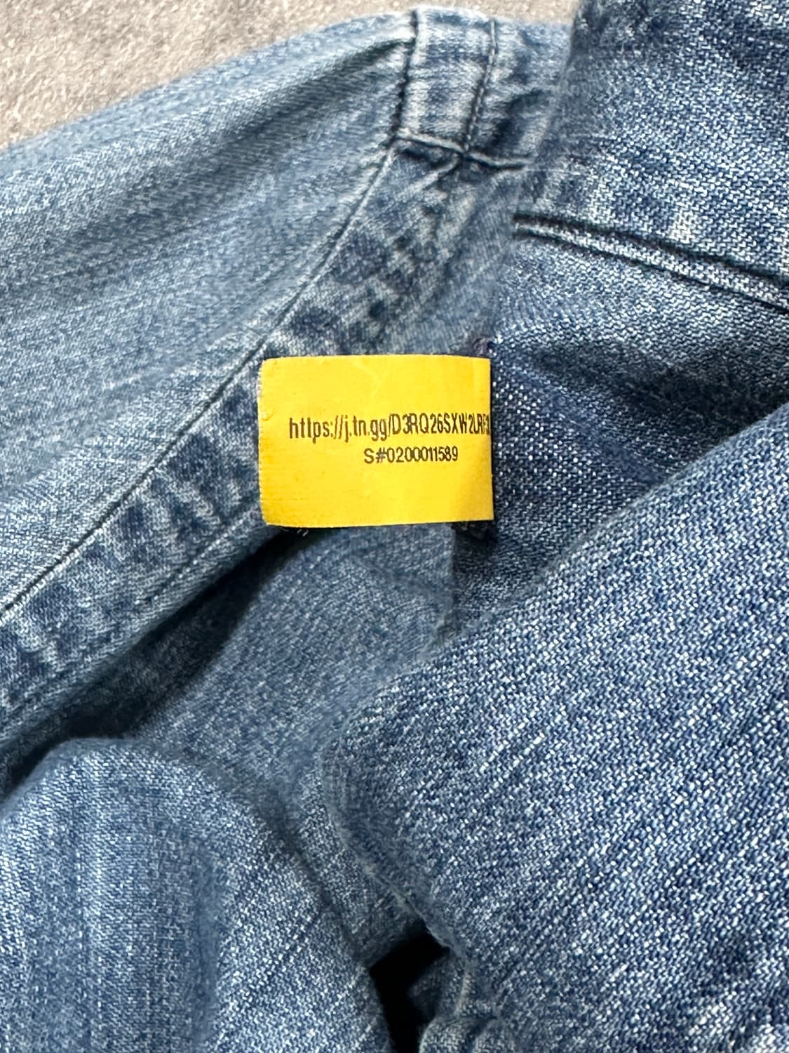 폴로 랄프로렌 멀티포니 중청 데님 셔츠 상품이미지7