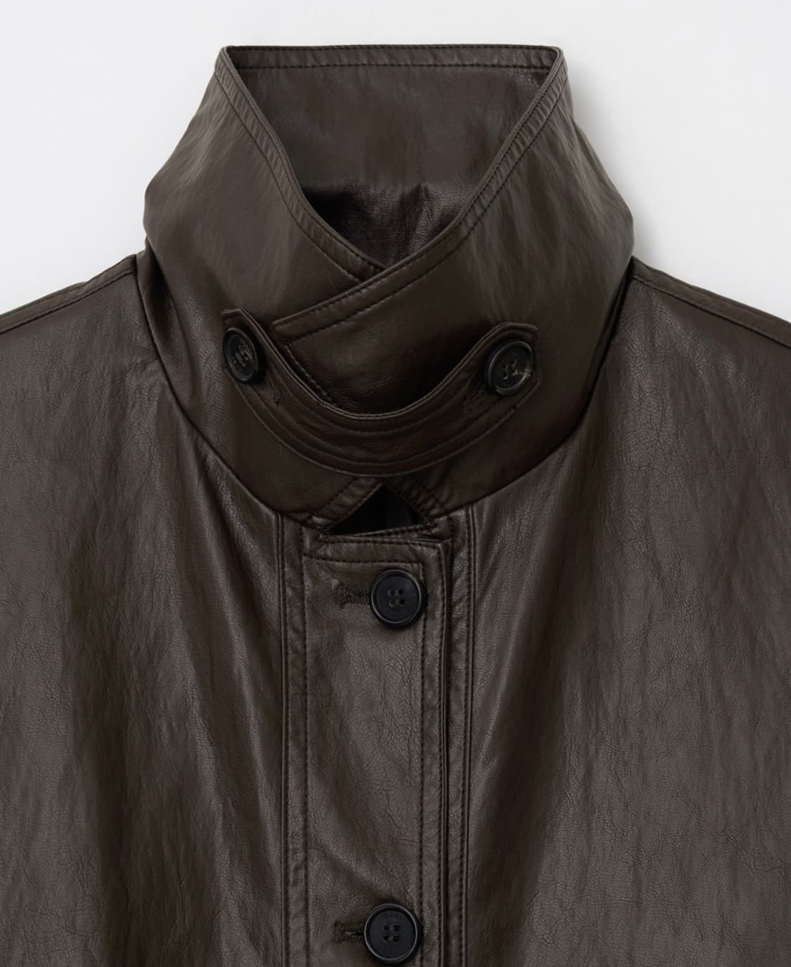 유라고 레더 자켓 상품이미지3