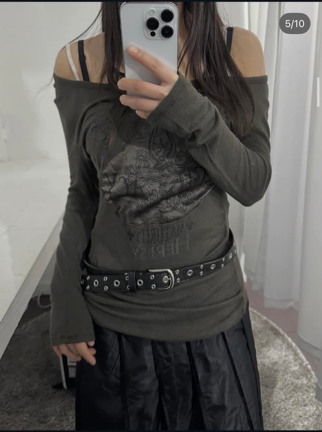 tite in the store y2k design top 상품이미지2