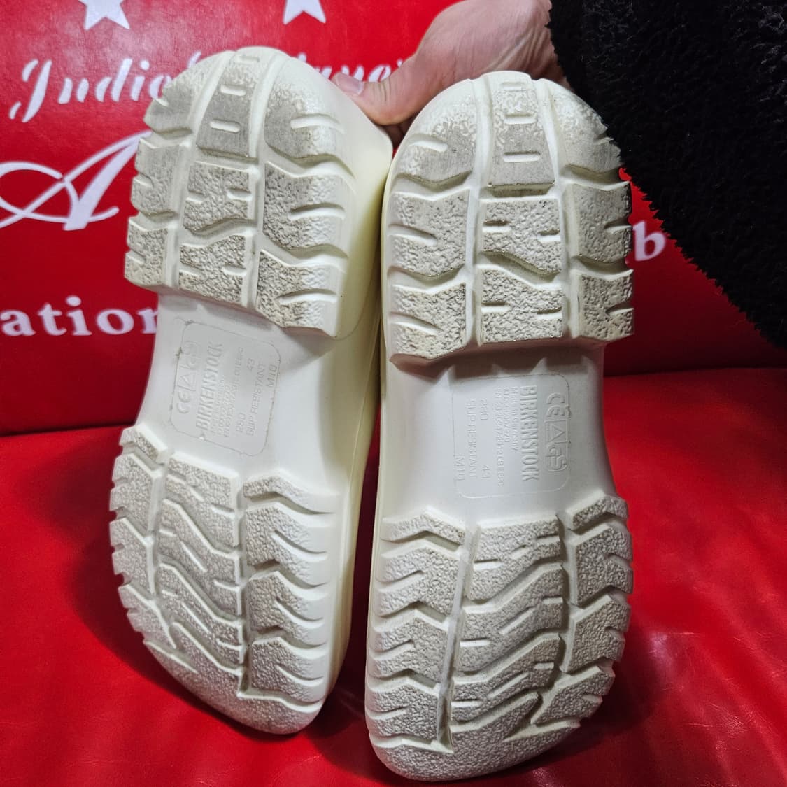 버캔스탁 A630 클로그 화이트 43size 상품이미지10