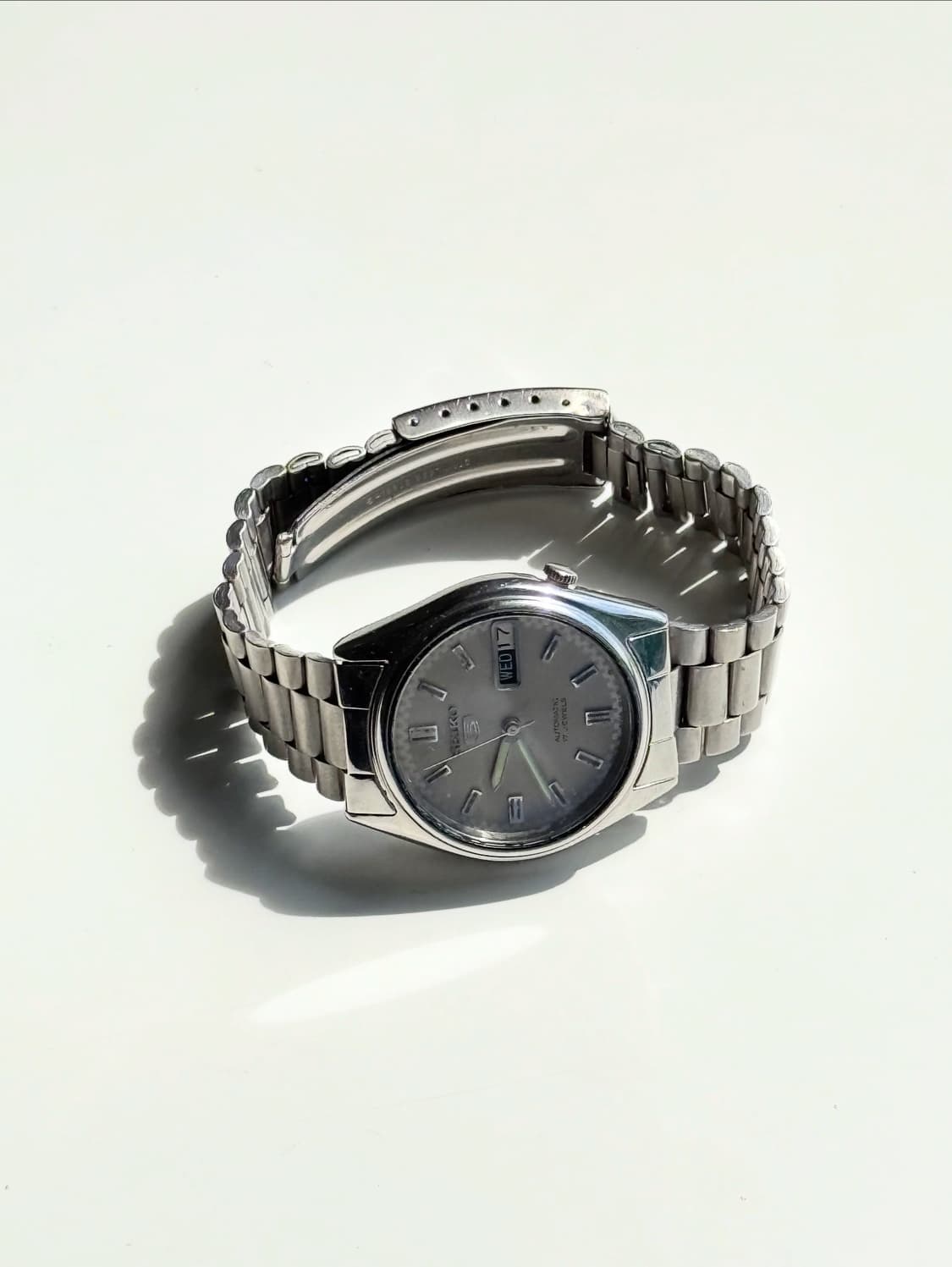 80s Seiko5 Automatic Vintage Metal Watch 상품이미지3