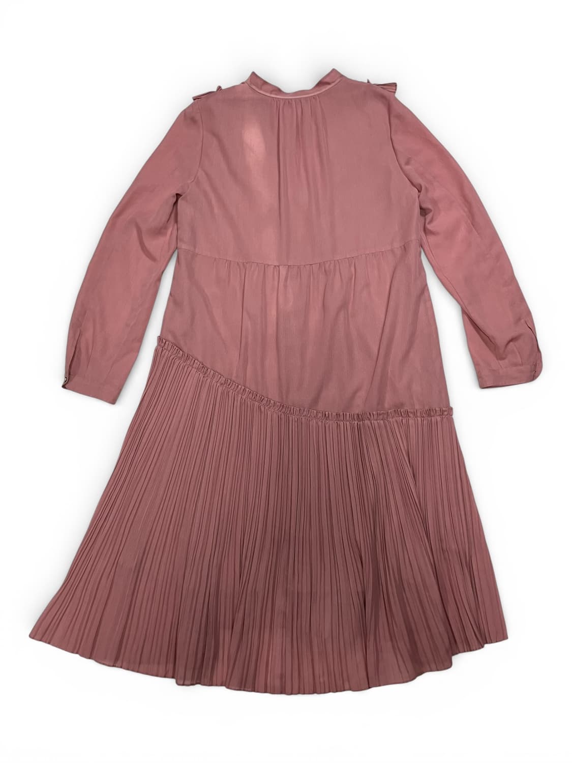 SJ SJ 쉬폰 플리츠 롱 원피스 S 상품이미지5