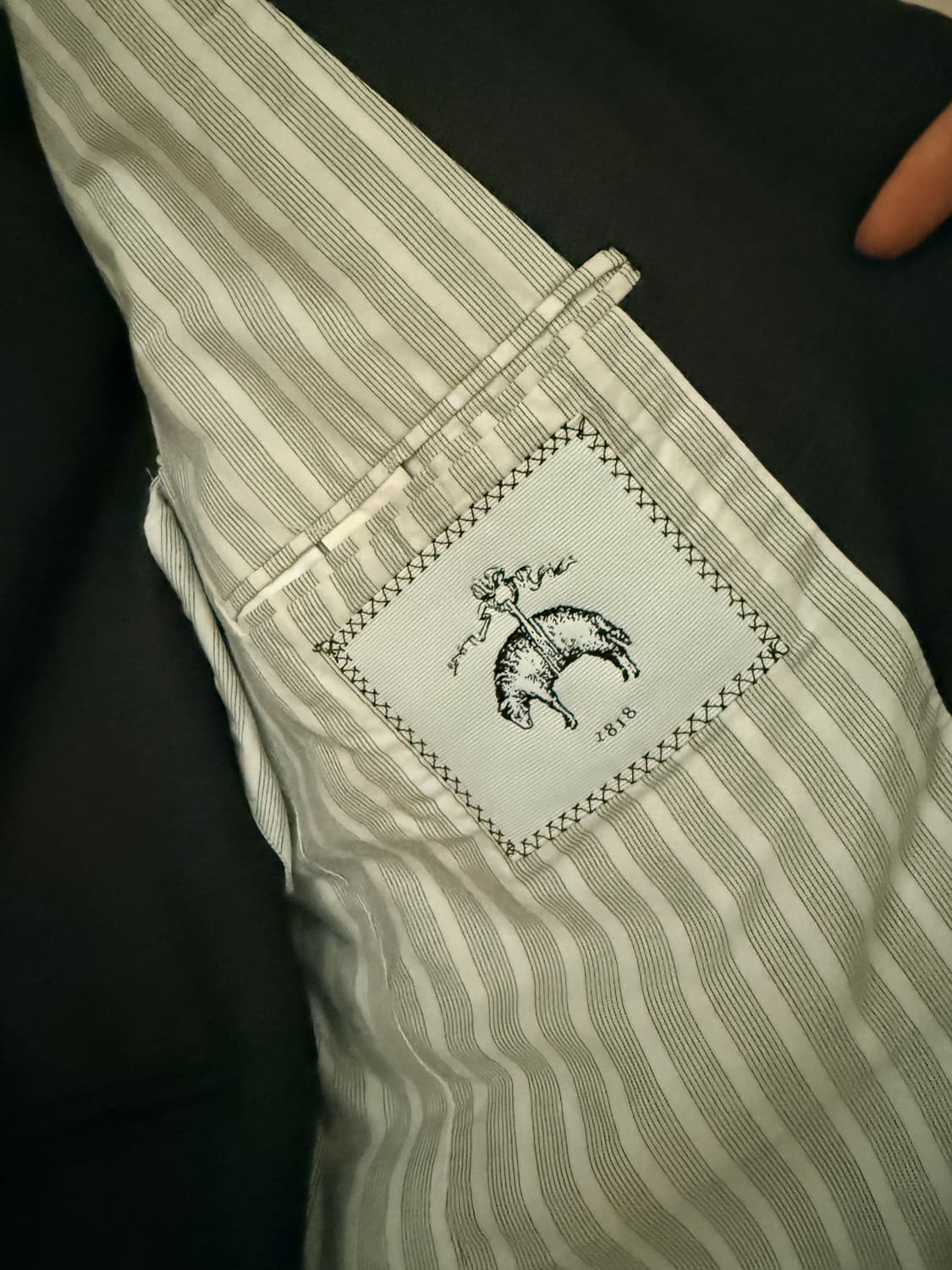 브룩스브라더스 블랙플리스 by 톰브라운 차콜수트 BB4 상품이미지4