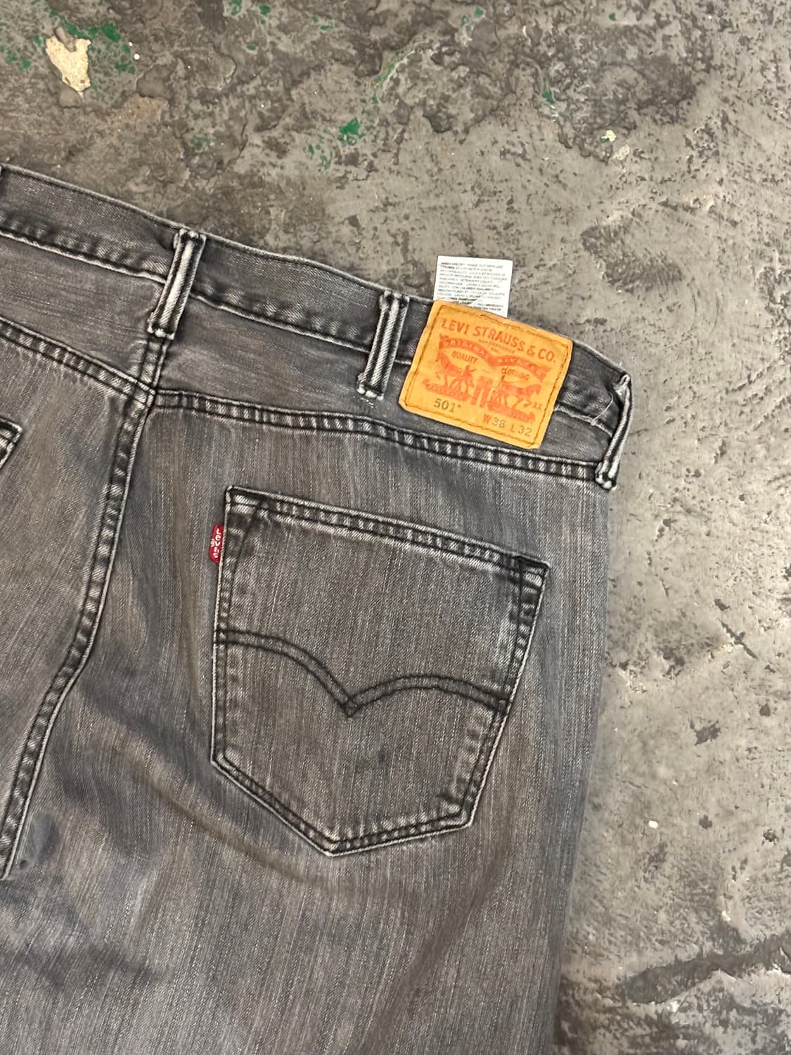 리바이스 501 흑청 상품이미지9