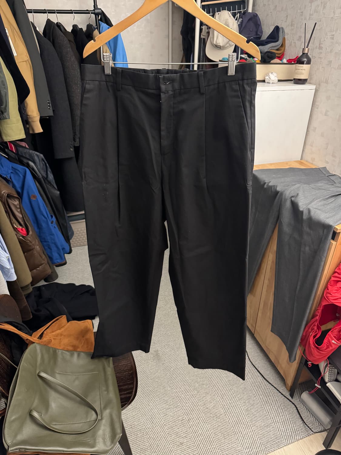 브라운야드 와이드팬츠(3) 상품이미지2