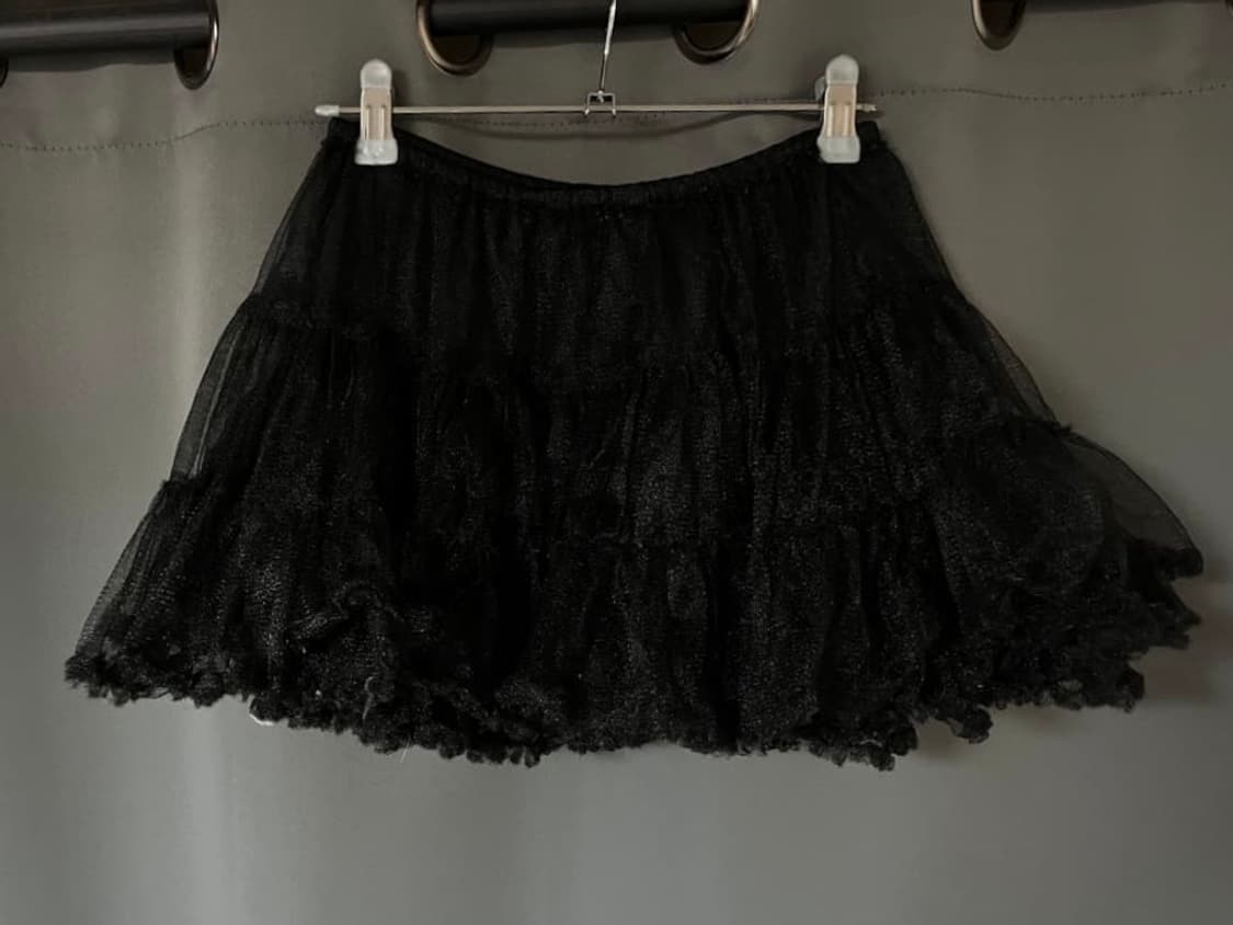블랙 캉캉 튜튜 스커트 상품이미지1